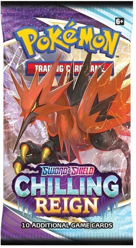 Pokémon Sword & Shield Chilling Reign Booster Pack - Pokémon Kaarten