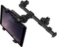 Macally HRMOUNTPRO-B verstelbare iPad-houder/tablethouder voor hoofdsteun van autostoel - Zwarte frame