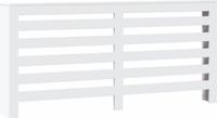 vidaXL Radiatorombouw 175x20x82 cm bewerkt hout wit