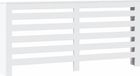 vidaXL Radiatorombouw 175x20x82 cm bewerkt hout wit