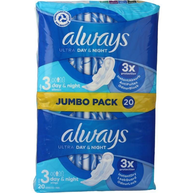 Maandverband ultra night 20 Stuks