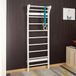 Buxibo Klimwand van Hout – Wandklimrek voor Binnen – Gym Speeltoestel voor Kinderen – 220x78x8 cm – Wit