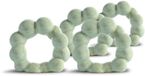 Byon Porto set de 4 ronds de serviette vert menthe