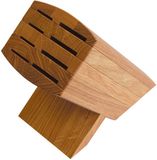 Kai Messenblok WASABI bruin Hout Rechthoek 8 messen