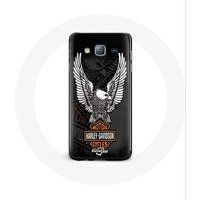 Maniacase Hoesje voor Samsung Galaxy J5 2016 Harley Davidson adelaar logo