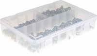 RS PRO Smeernippelkit bevat H1 recht 10 x 1 mm (x50); H2-45 10 x 1 mm (x50); H3-90 10 x 1 mm (x50); doos