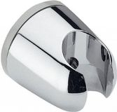 Goodivery Support de douche rond Chrome Plastique 22 mm