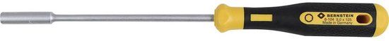 Bernstein Tools for Electronics Dopschroevendraaier Werkplaats Sleutelbreedte (metrisch): 5 mm Koplengte: 140 mm