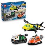 LEGO City 3in1 Airplane, Service Truck & Hovercraft Remix Toy