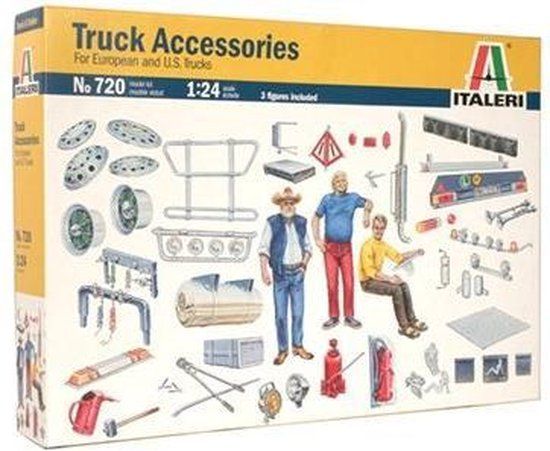 Italeri 0720 Truck Accessories 1:24 Plastic Model Kit