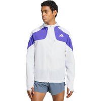 adidas adizero Hardloopjas Heren - wit, blauw, Maat S