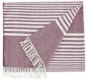 TOM TAILOR 0229858 Deken Stripe Structure 1x 140x180 cm, cyclam