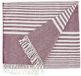 TOM TAILOR 0229858 Deken Stripe Structure 1x 140x180 cm, cyclam