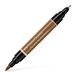 Faber-Castell Art & Graphic Pitt Artist Pen Dual Marker India Ink, Raw Umber