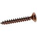 Mustad Vis Universelle pour bois Panelvitb. Tsp 4,5 X 40 Mm Pz.500 Bronzé