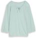 Tom Tailor - Blouse met streepjesmotief - Maat M - blue haze stripe