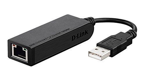 D-Link DUB-E100 Hi‑Speed USB 2.0 Fast Ethernet Adapter 100MBit LAN zwart