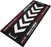 BikeTek Tapis environnemental pour moto Garage Mat British noir blanc rouge Neuf