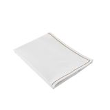 Enjoy Home - Tafelloper wit 40 x 140 cm linnenlook katoen polyester Lina