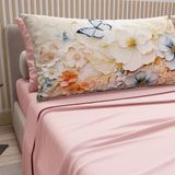 PETTI Artigiani Italiani Beddengoedset van katoen met digitale print, voor Frans bed, 100% gemaakt in Italië