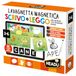 Headu It27897 Magnetische vormen van het alfabet om te lezen en te schrijven, educatief spel voor kinderen van 3 tot 6 jaar, gemaakt in Italië