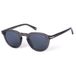 BOTANIQ Ronde acetaatbril in grijs voor unisex, optioneel met gezichtssterkte (model BIS-7017-108)