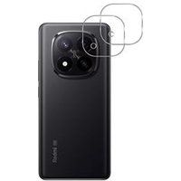 Phonillico® Camerabescherming voor Xiaomi Redmi Note 14 PRO PLUS 5G [2 stuks] Gehard glas