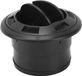 OEM Green Glow - Zwarte Ronde Ventilatie 75mm Verwarmingsventilatie Uitlaat ABS Universeel Voor Bus RV