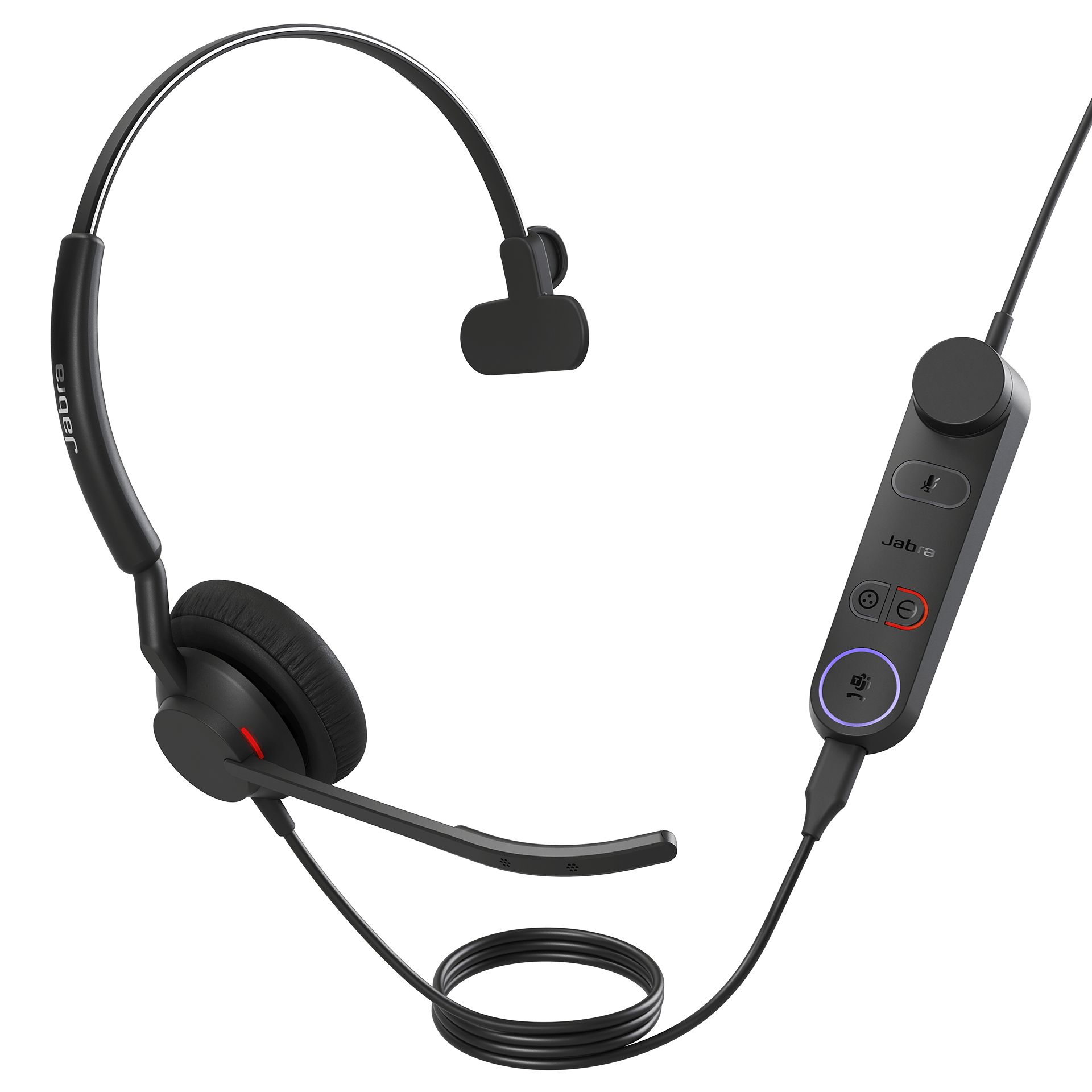 Jabra Engage 50 II - Headset - USB-C - Mono - Zwart