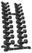 Tunturi Platinum Hex Rubber Dumbbellset 1-10 kg