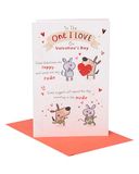 UK Greetings Valentijnsdag kaart voor degene van wie ik hou - grappig gedicht ontwerp