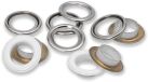 Prym Ringen met schijven 14mm wit 15st