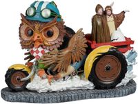 Luville Carnaval Car Owl Polyresin Multi 18x9.5x12.5 cm