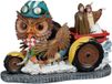 Luville Carnaval Car Owl Polyresin Multi 18x9.5x12.5 cm
