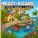 Cozy Ricans Oficios Chiripas y Lugares Libro para Colorear