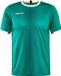 Craft Progress 2.0 Shirt Korte Mouw Heren - Groen / Wit | Maat: L
