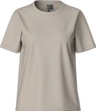 T-shirt PCRIA Coton Argenté XL