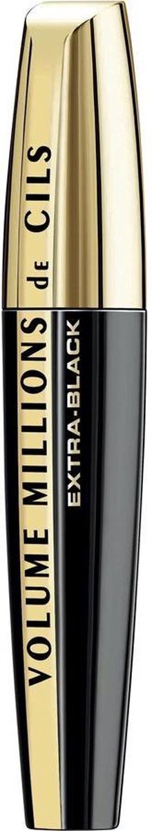 L'Oréal L'OR…AL PARIS - Volume Millions Mascara Extra zwarte wimpers - 9,5 ml