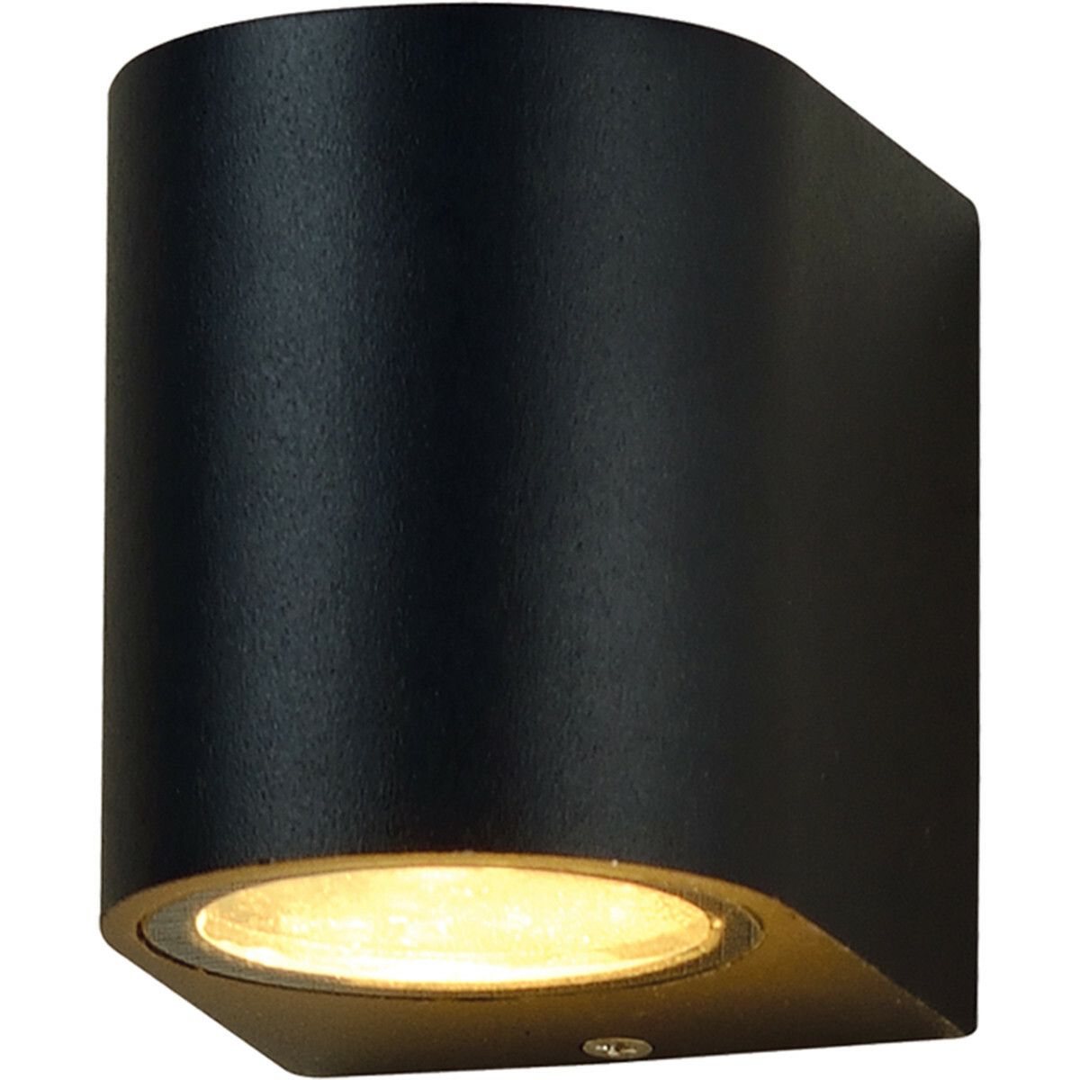 BES LED LED Tuinverlichting - Buitenlamp - Prixa Hoptron - GU10 - Rond - Mat Zwart - Aluminium - Philips CorePro 840 36D - 4.6W - 4000K