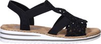 Rieker Sandalen Plat Sandalen Plat - Noir - Taille 38