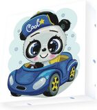 DIAMOND DOTZ Cool Car Knutselpakket met Ronde Steentjes