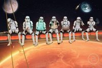 Stormtrooper sur poutrelles - Maxi Poster (698)