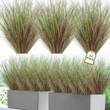 Ibenzoa® Plantes de balcon artificielles pour extérieur et intérieur - 24 bottes, 51 cm de haut, violet