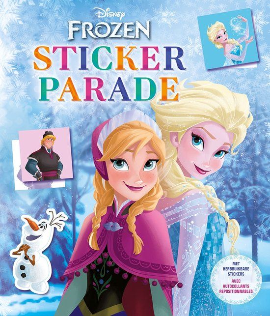 Deltas Disney Sticker Parade Frozen - La Reine des Neiges