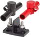 Blue Sea Systems Powerpost Dubbel 3/8" En 5/16" Rood/Zwart