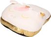 Item International Eenhoorn voetenwarmer slof wit - zacht pluche - one size - meisjes en dames