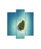 Homemania Wandfoto, 3-delig, natuur en landschappen per woonkamer, slaapkamer, meerkleurig, 57 x 0,3 x 60 cm, HM203MDF264, MDF