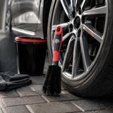Dirt Devil Brosse de jante de voiture avec brosse flexible