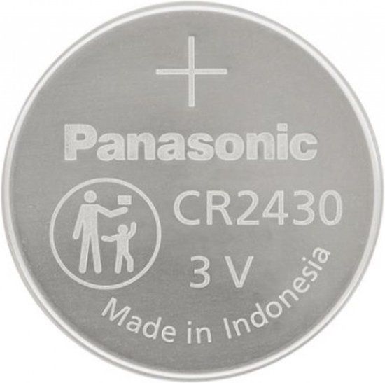 Panasonic CR2430 - Knoopcel - Lithium - 1 stuk(s)