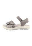 LURCHI Sandalen 'Fiori' grijs / stone grey / zilver